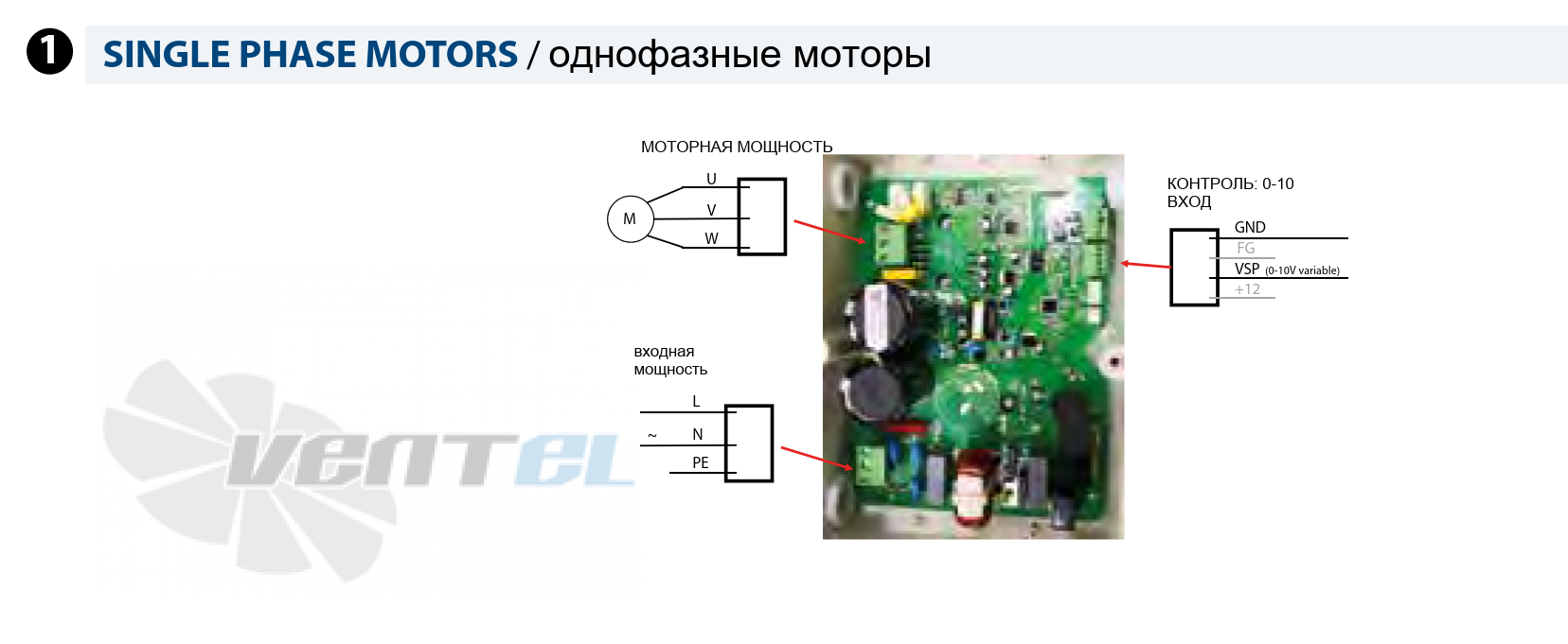 Схема электрического подключения