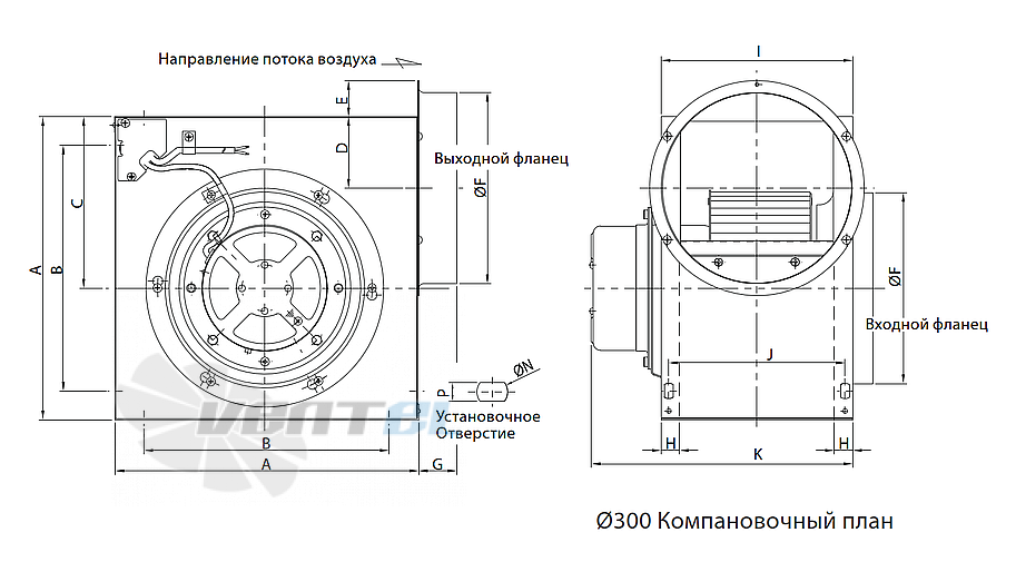 Чертеж FANZIC TFB-F29 FT