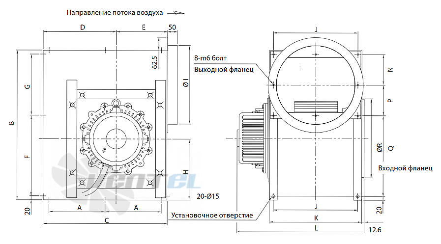 Чертеж FANZIC TFB-H39 GT