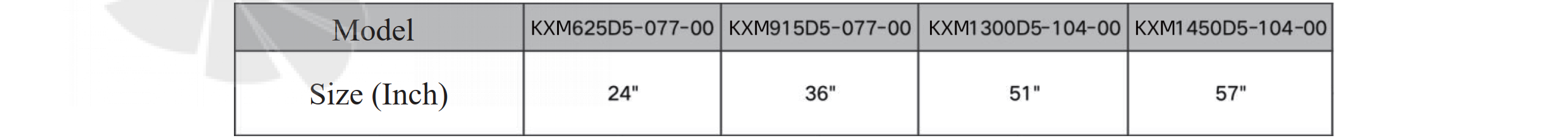 Описание вентилятор Krubo KXM1300D5-104-00 осевой