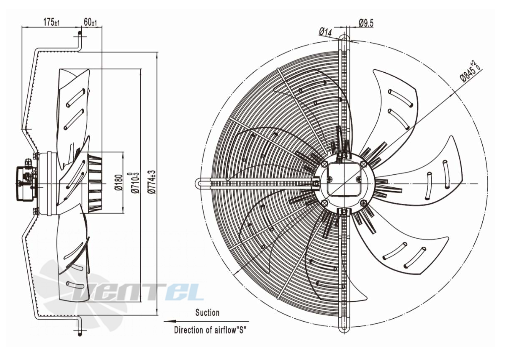 Размеры Longwell LWAA8D710S-7GB-02