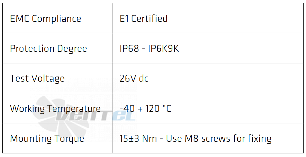 Купить Spal VA164A-BBL1006HT/R-124A