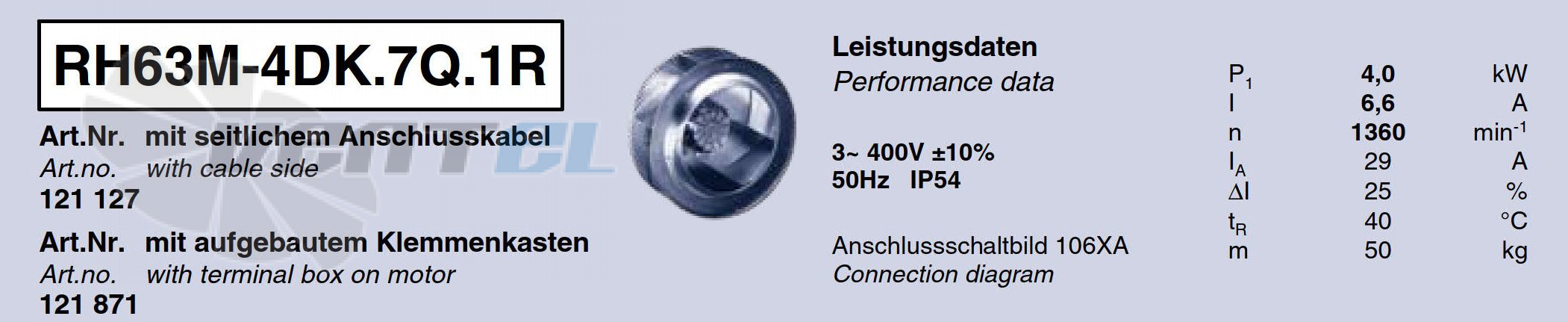 Характеристики Ziehl-abegg RH63M-4DK.7Q.1R