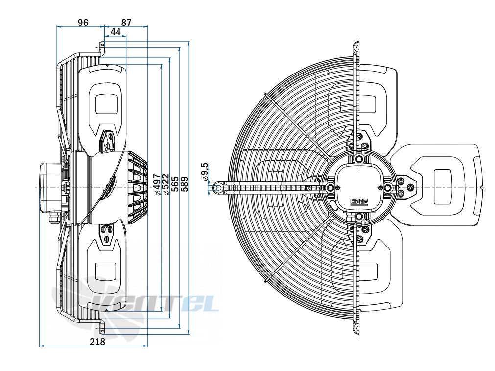 Рабочие параметры и характеристики Hidria R13R-5030A-4T2-7002