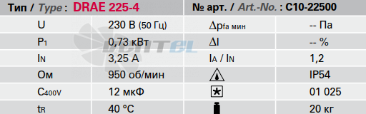 Технические характеристики