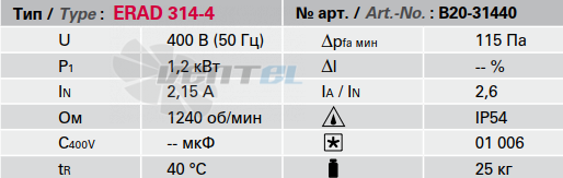 Технические характеристики