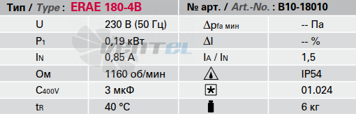 Технические характеристики