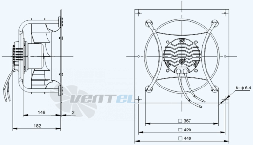 Габариты Sanmu ECF-K-6E310-PLHDAL1