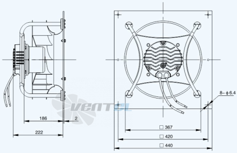 Габариты Sanmu ECF-K-6E310-PLHDAL5