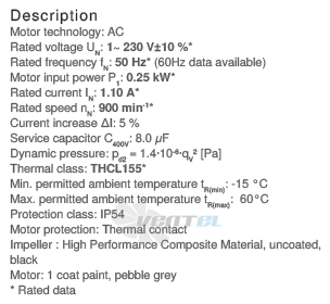 Вентилятор Ziehl-abegg RH45V-6EK.4C.1R цены, каталоги, прайсы